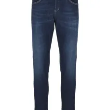 Джинсы с манжетами и карманами