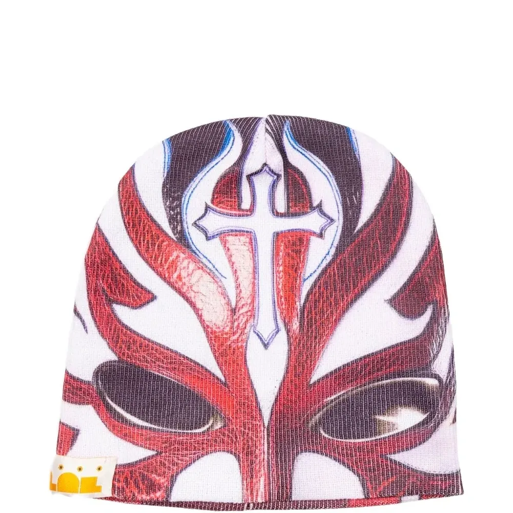 Шапка бини с узором