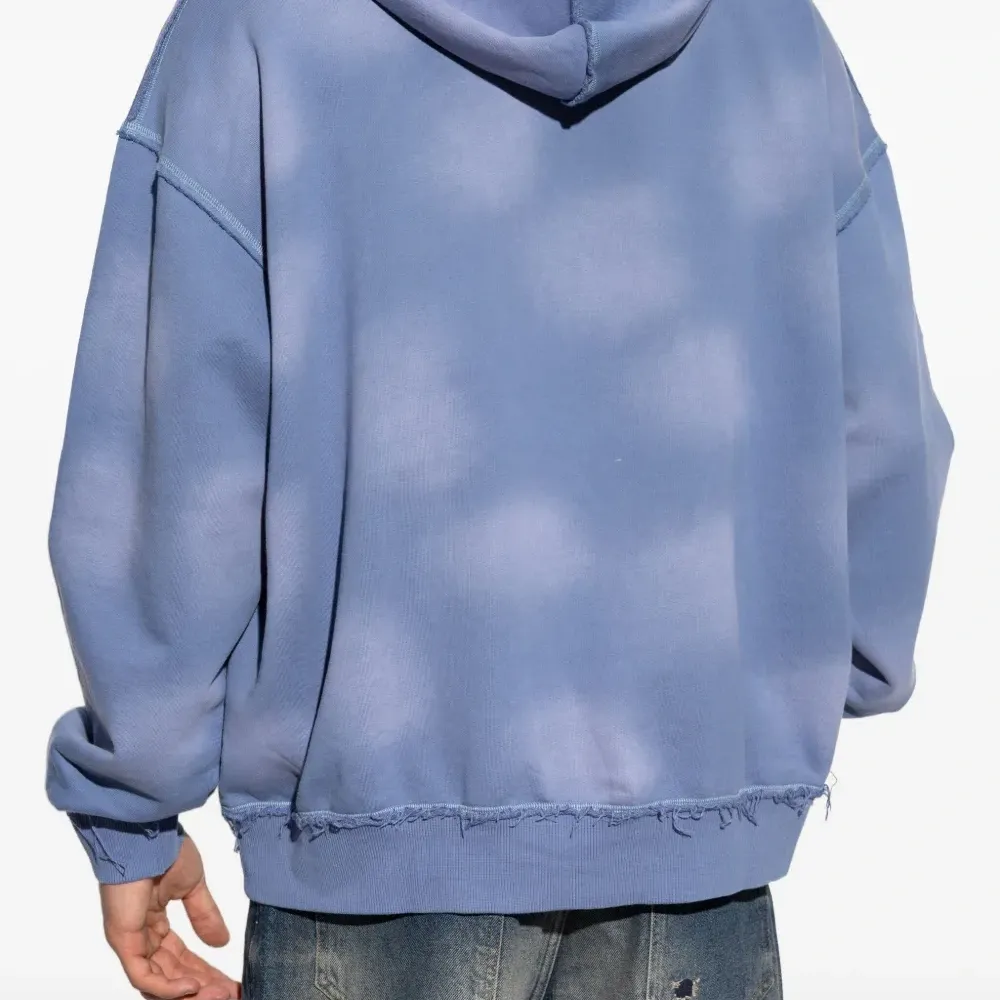 Худи с бахромой и принтом