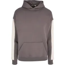 Флисовый свитшот в полоску