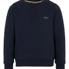 Толстовка с круглым вырезом и логотипом