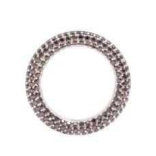 Кольцо с кристаллами