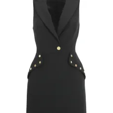 Мини-платье без рукавов