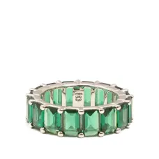 Кольцо с кристаллами