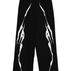 Брюки с графическим принтом