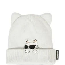 Шапка бини с ушками