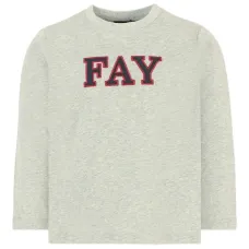 Футболка с длинными рукавами и логотипом