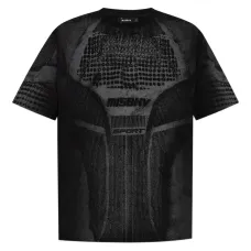 Футболка с фактурным принтом