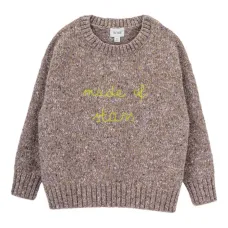 Свитер с вышивкой