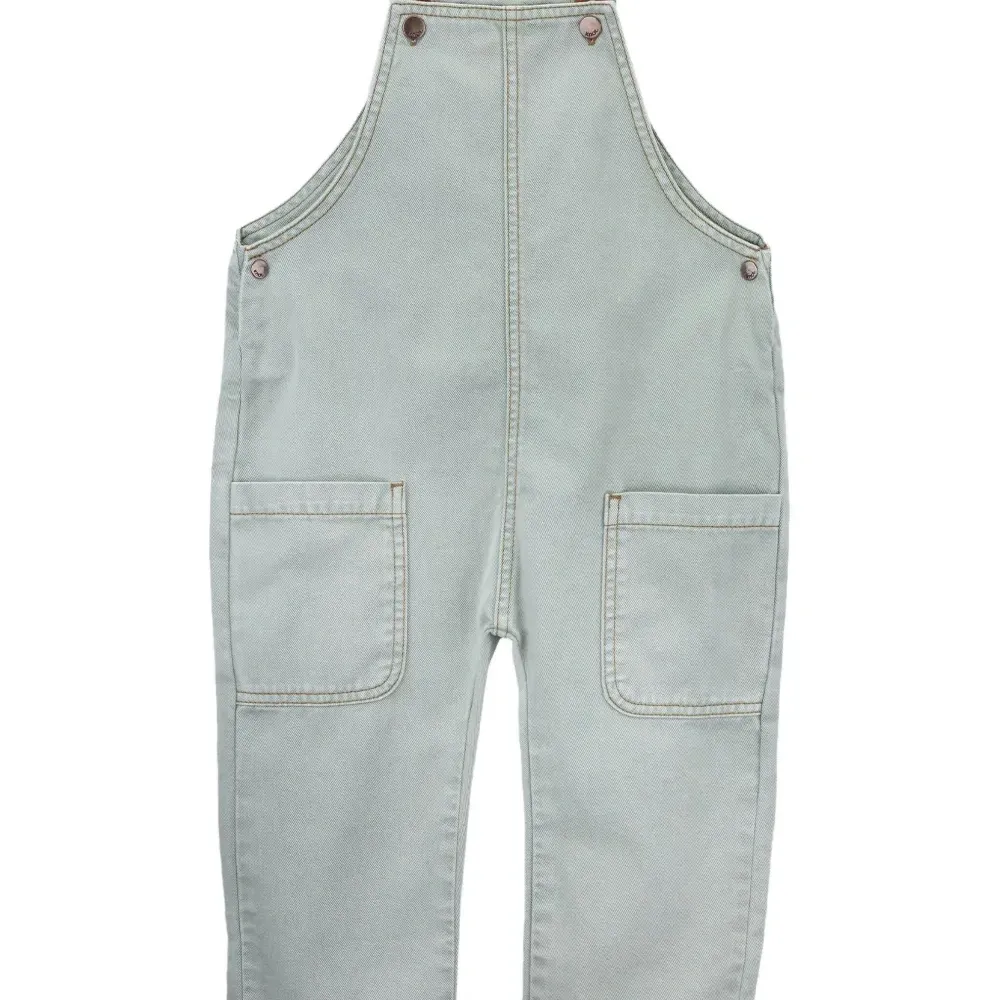 Комбинезон с полосатыми бретелями