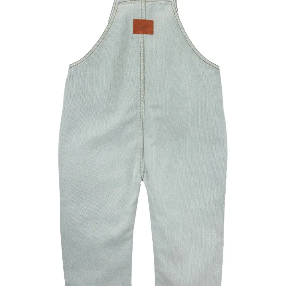 Комбинезон с полосатыми бретелями