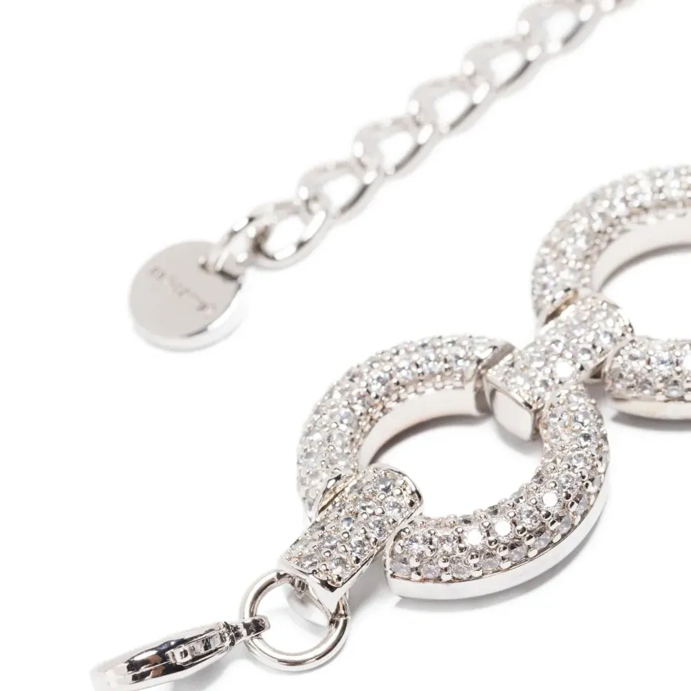 Колье с кристаллами