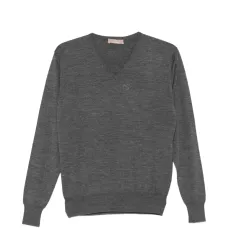 Свитер с V-образным вырезом