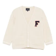 Кардиган с нашивкой-логотипом