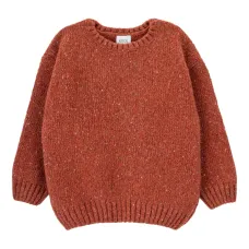 Свитер с круглым вырезом