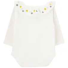 Боди Ivy Pink с вышивкой