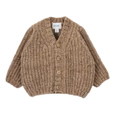 Кардиган в рубчик