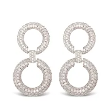 Декорированные серьги