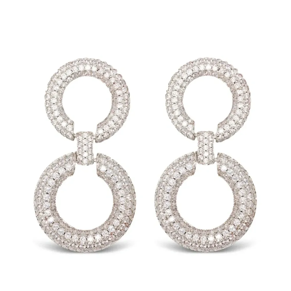 Декорированные серьги