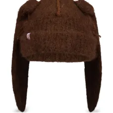 Шапка бини с ушками