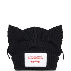 Шапка бини с ушками