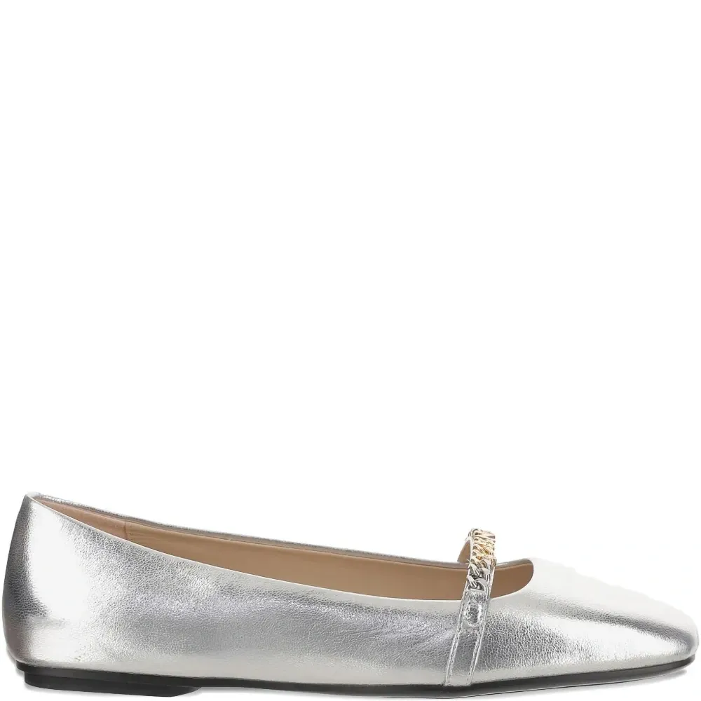 Балетки с цепочкой