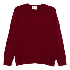 Кашемировый свитер с разрезами