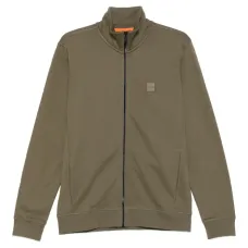 Толстовка с воротником на молнии и логотипом