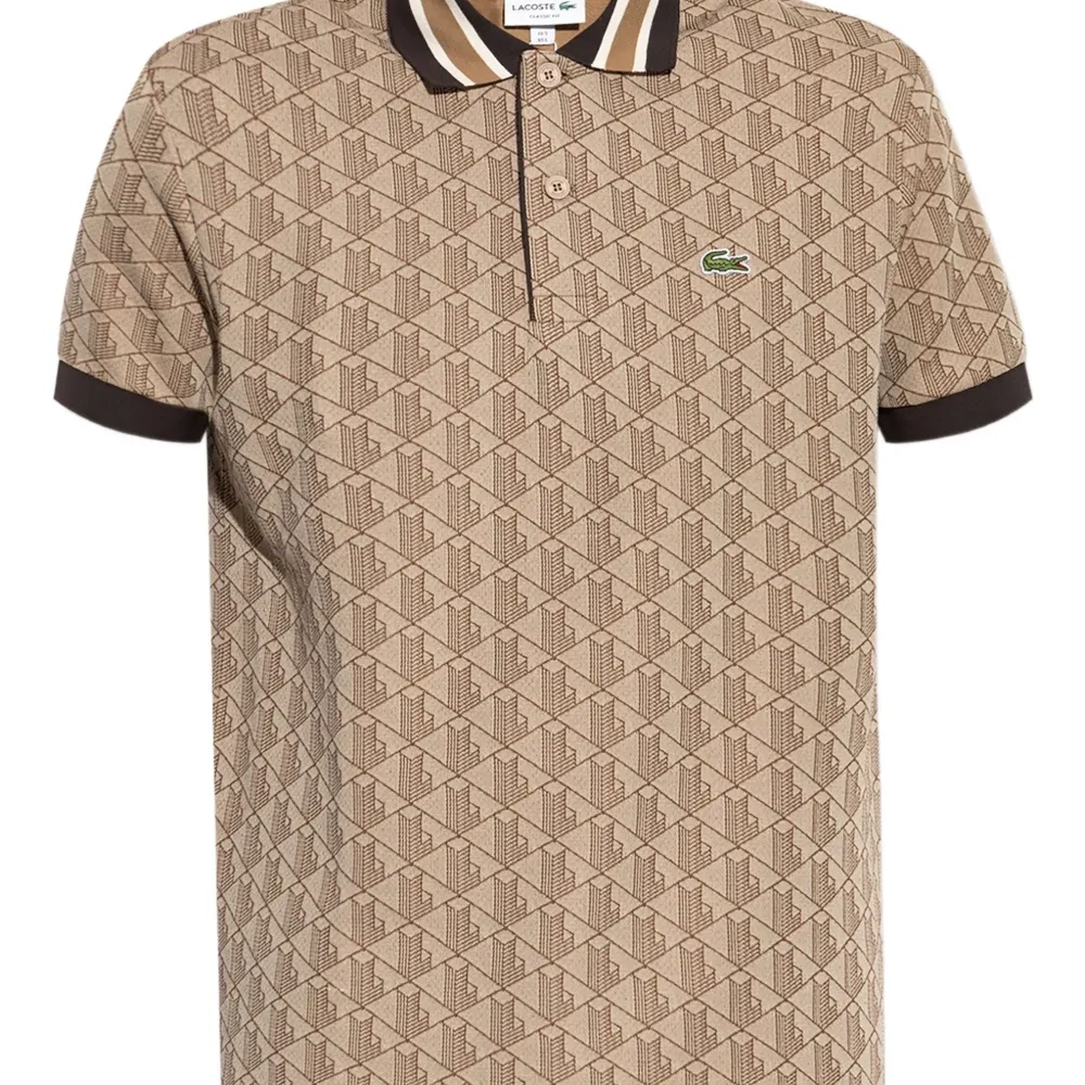 Рубашка поло с геометричным узором