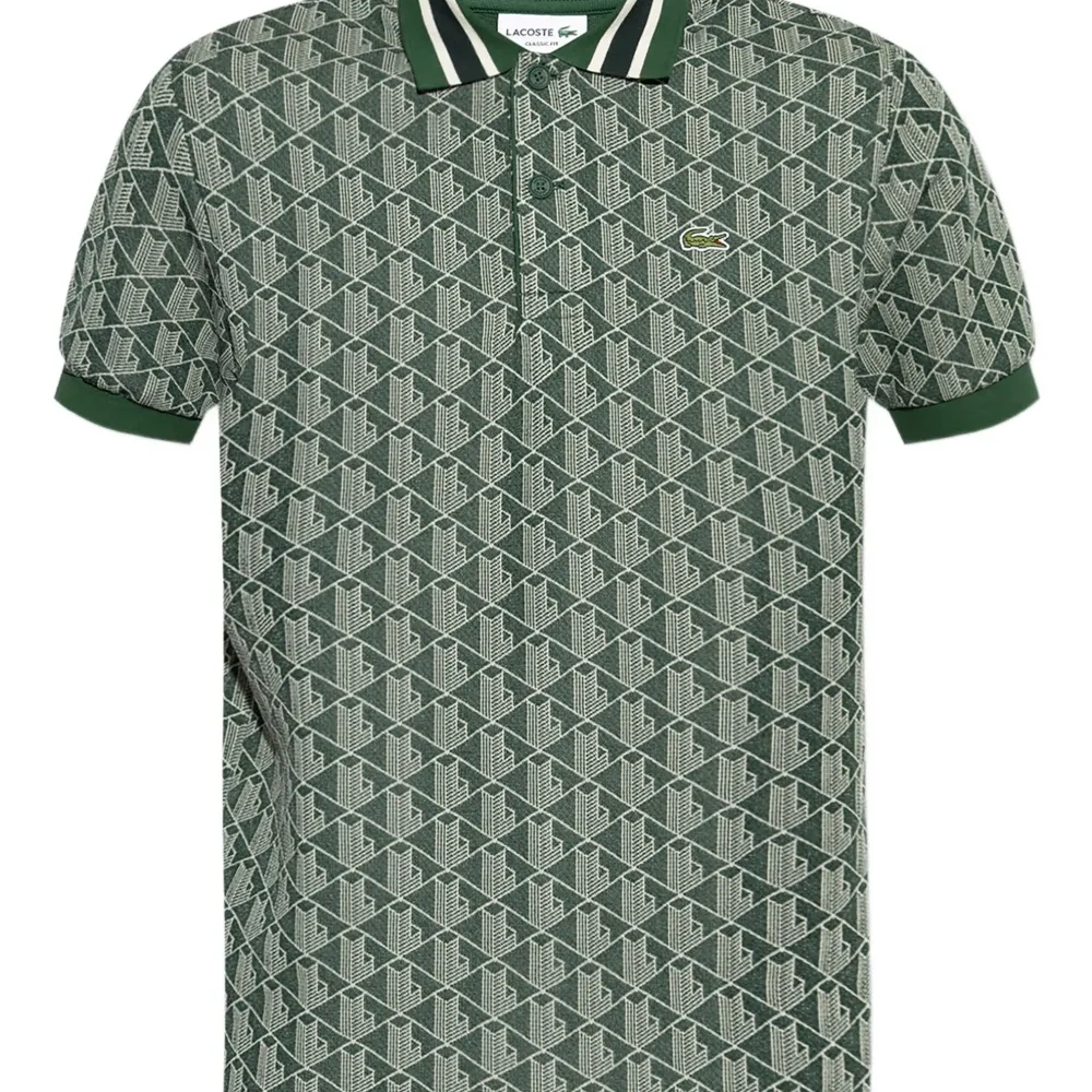 Жаккардовая рубашка поло с монограммой