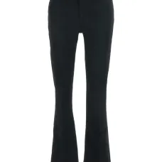 Расклешенные джинсы с карманами