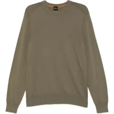 Джемпер с вышитым логотипом