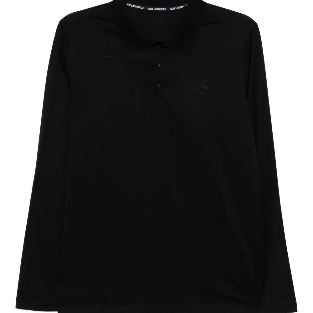 Рубашка поло с вышитым логотипом