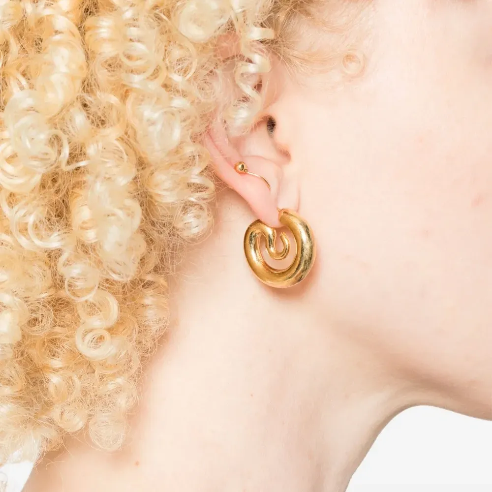 Серьга в виде змеи