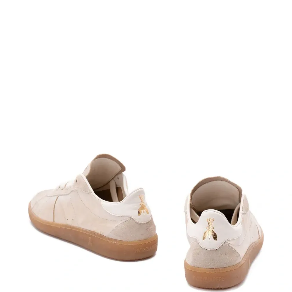 Кроссовки Skin с эффектом металлик