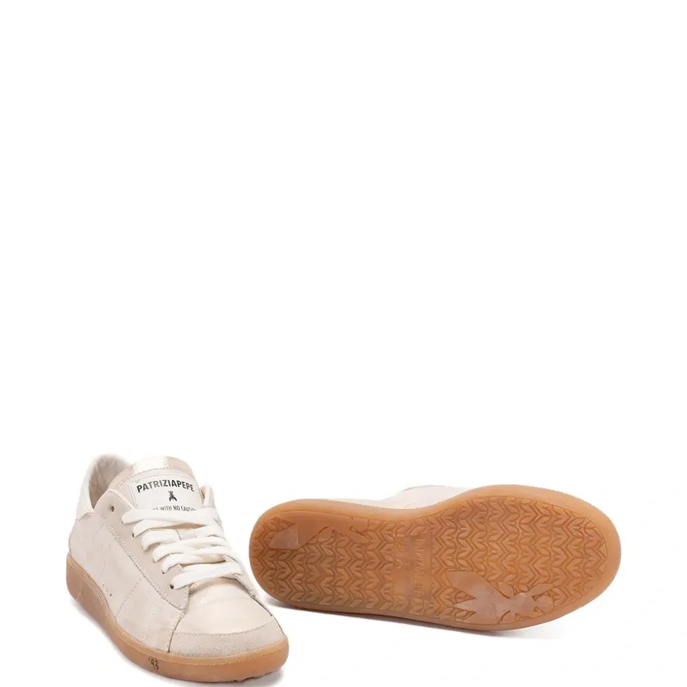 Кроссовки Skin с эффектом металлик