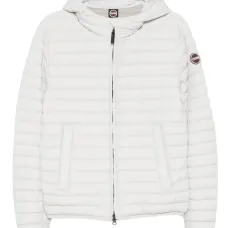 Стеганая куртка с капюшоном