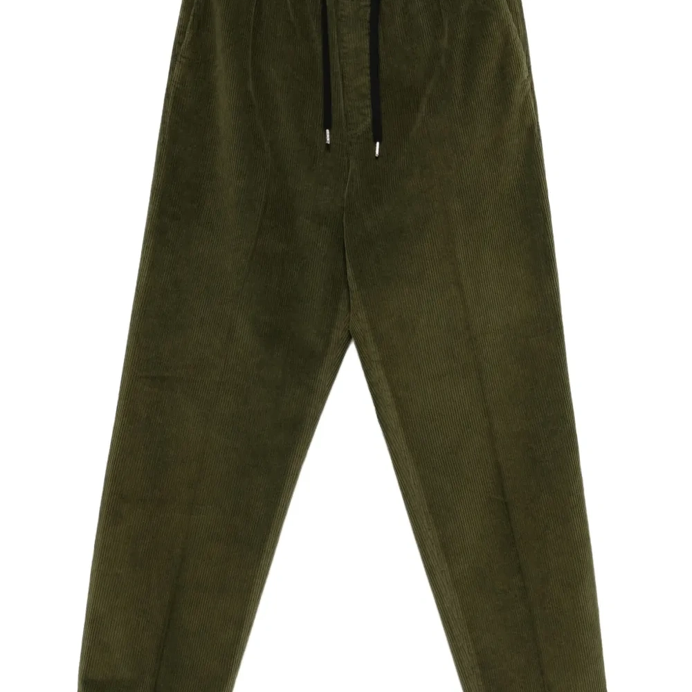 Вельветовые брюки с кулиской