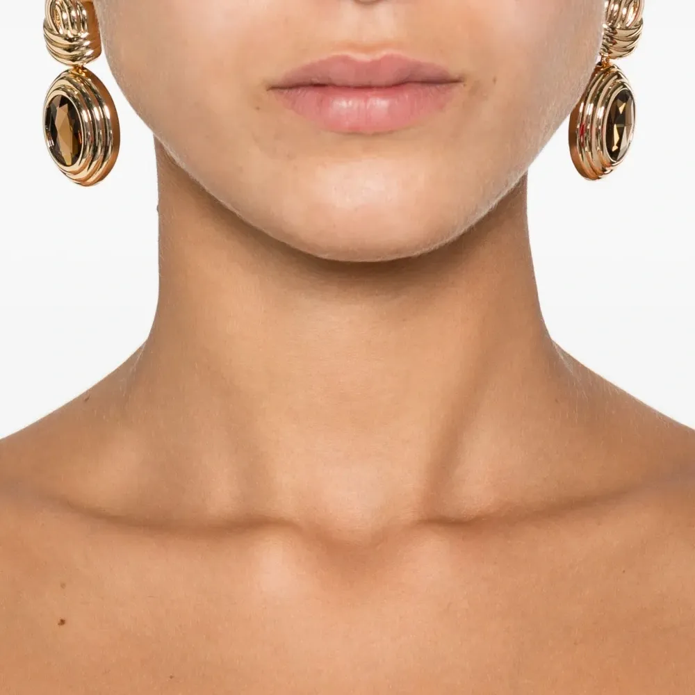 Серьги с перекрученным элементом