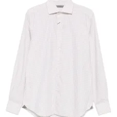 Длинная рубашка в клетку