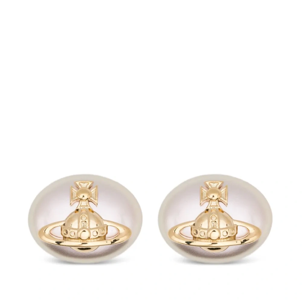 Серьги Orb с искусственным жемчугом