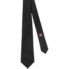 Галстук с нашивкой-логотипом
