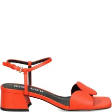 Босоножки на блочном каблуке