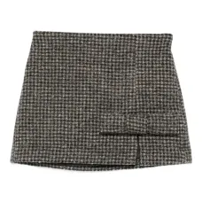 Юбка мини в ломаную клетку Юбка мини в ломаную клетку