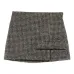Юбка мини в ломаную клетку