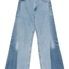 Джинсы со вставками