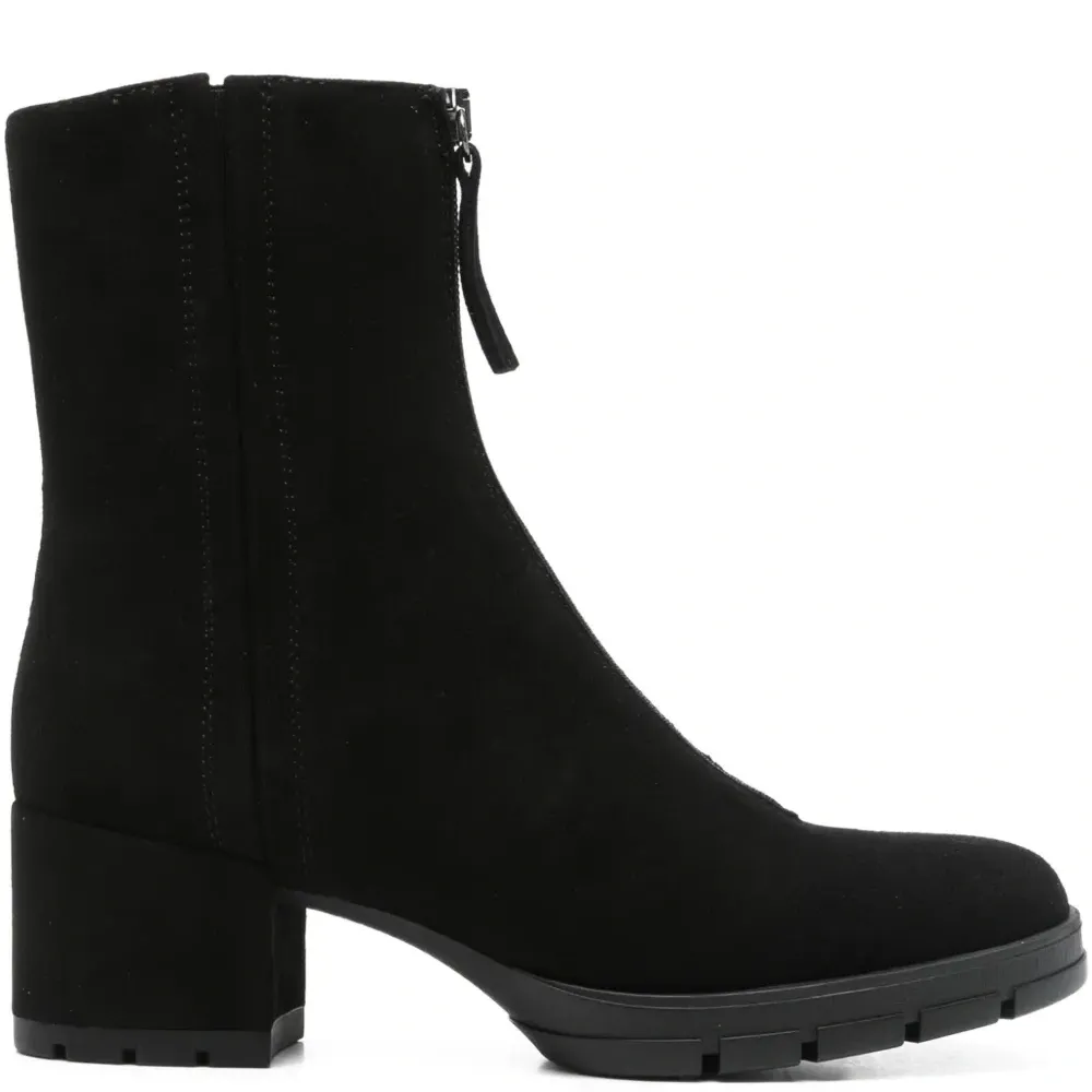 Ботильоны на блочном каблуке