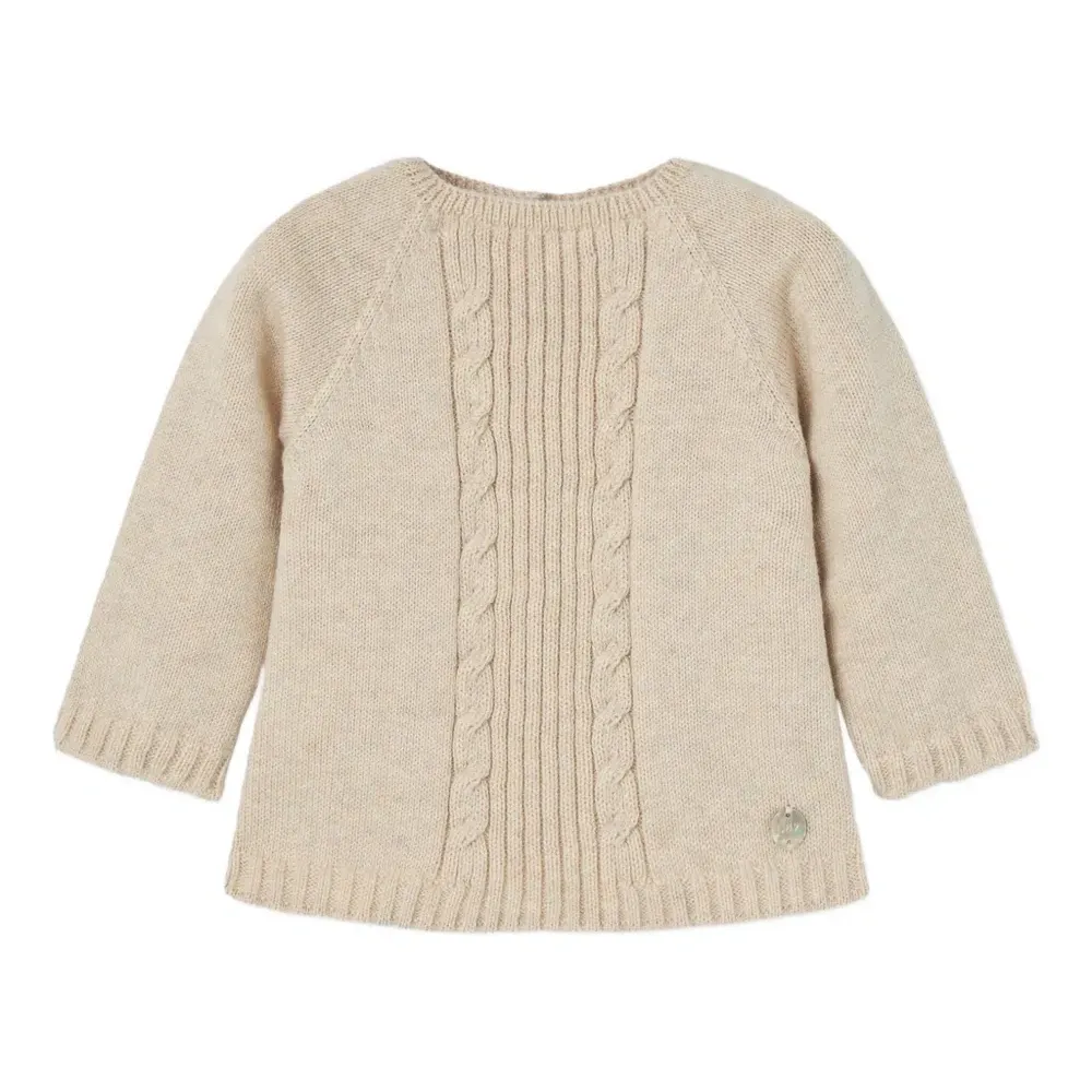 Комплект из топа и брюк фактурной вязки