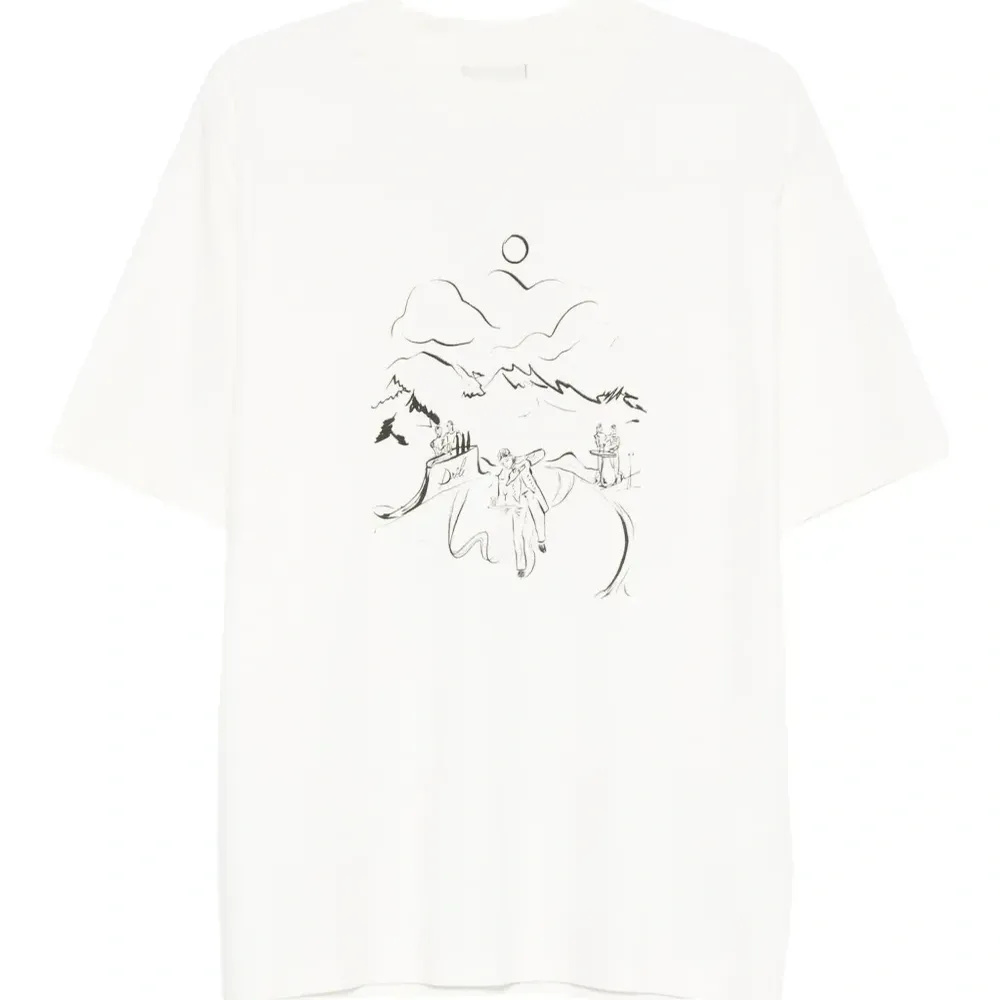 Футболка с принтом