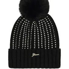 Шапка бини с помпоном